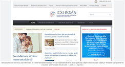 Desktop Screenshot of icsiroma.it